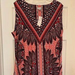 Avenue sleeveless top.